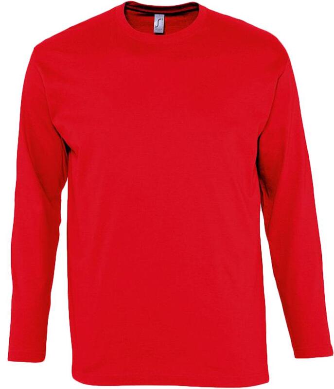 Футболка с длинным рукавом Monarch 150, красная арт.1377.50