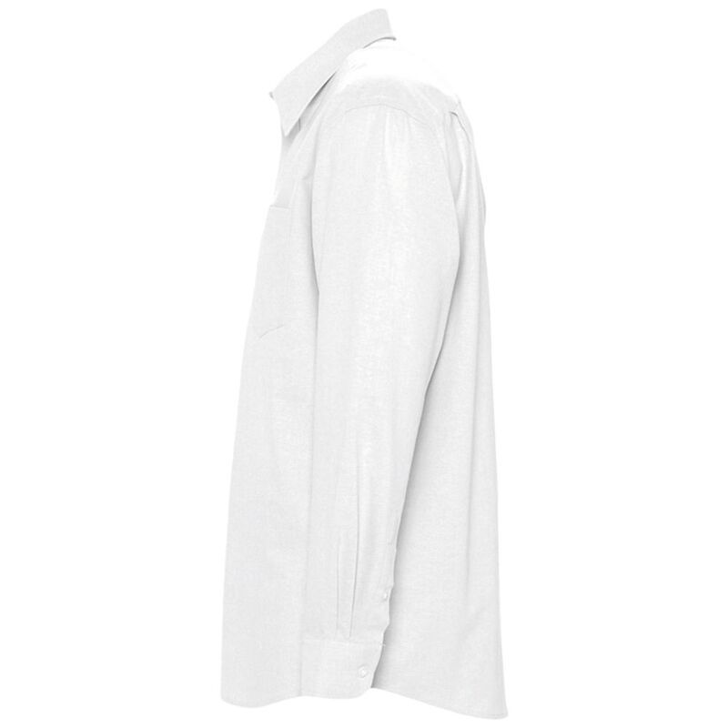 Рубашка мужская с длинным рукавом Boston, белая арт.1836.60