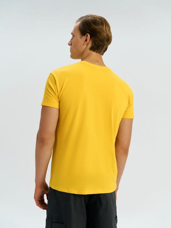 Футболка унисекс Regent 150, желтая арт.1376.80