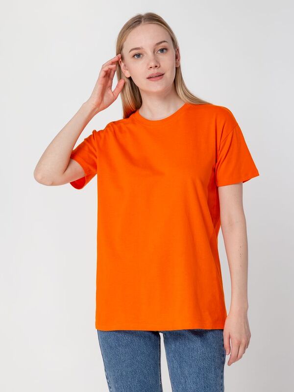 Футболка унисекс Regent 150, оранжевая арт.1376.20