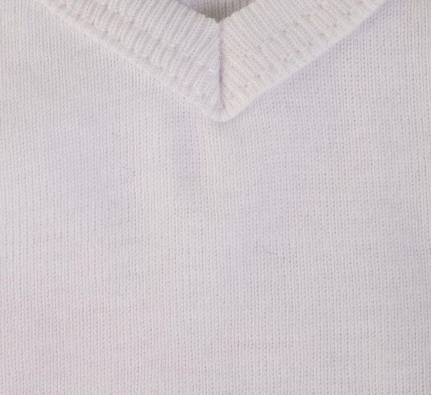 Футболка женская Lady 220 с V-образным вырезом, белая арт.1874.60