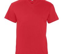 Футболка мужская с V-образным вырезом Victory 150, красная арт.1887.50