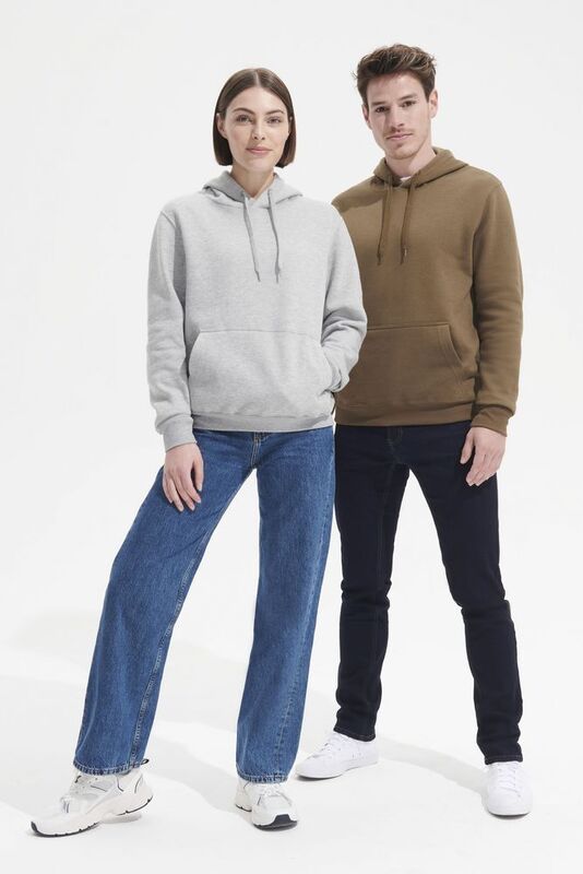 Толстовка с капюшоном Slam 320, серый меланж арт.2401.11