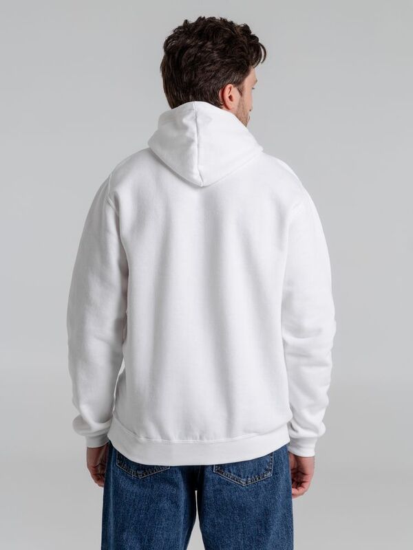 Толстовка с капюшоном Slam 320, белая арт.2401.60
