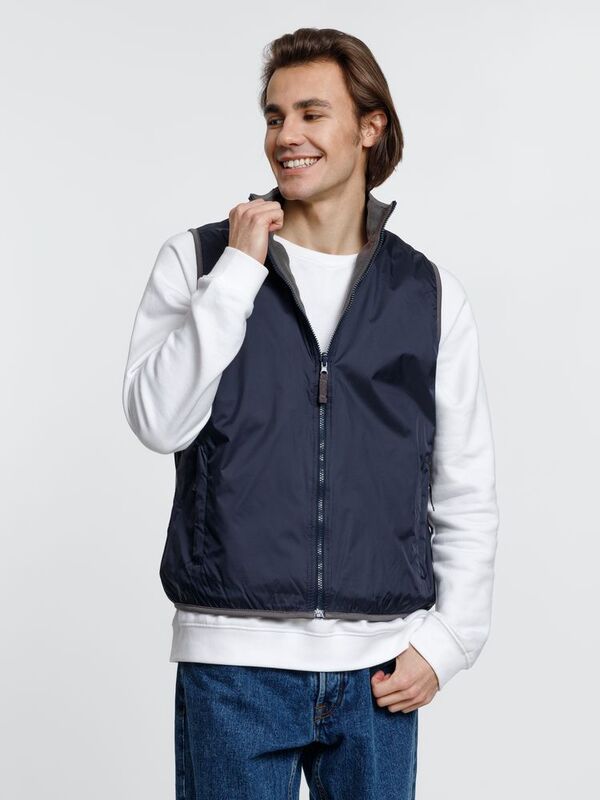 Жилет двусторонний Winner, темно-синий арт.2671.40