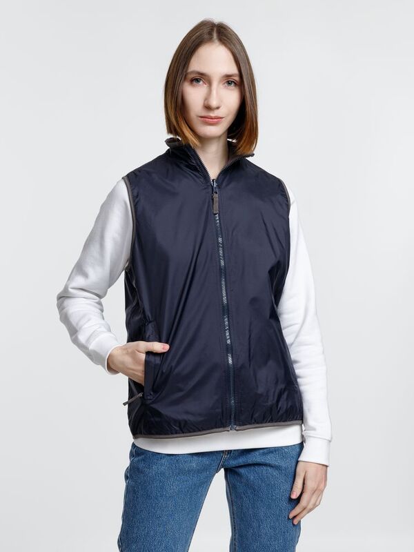 Жилет двусторонний Winner, темно-синий арт.2671.40