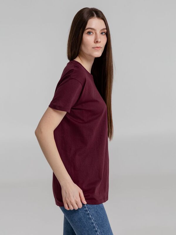 Футболка Imperial 190, бордовая арт.1374.55