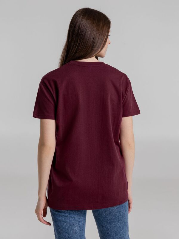 Футболка Imperial 190, бордовая арт.1374.55