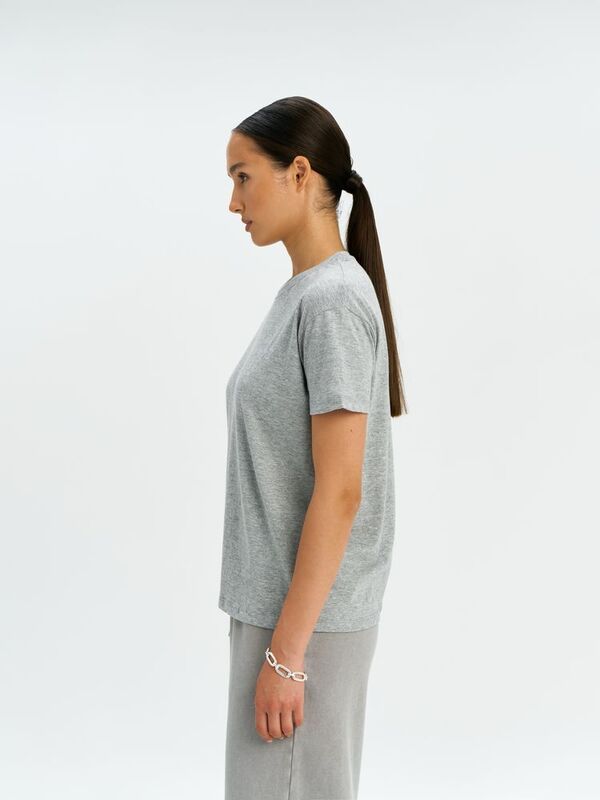 Футболка унисекс Regent 150, серый меланж арт.1376.11