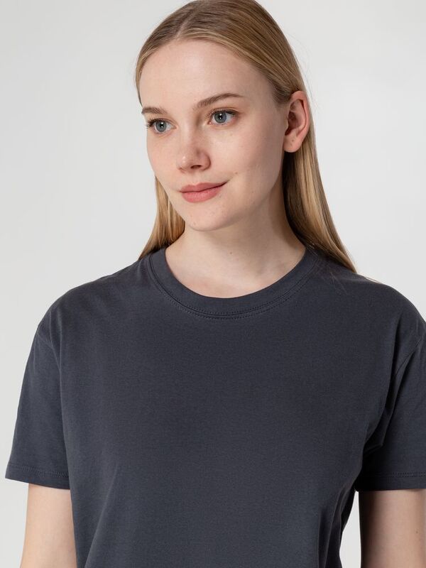 Футболка унисекс Regent 150, серая (стальная) арт.1376.13