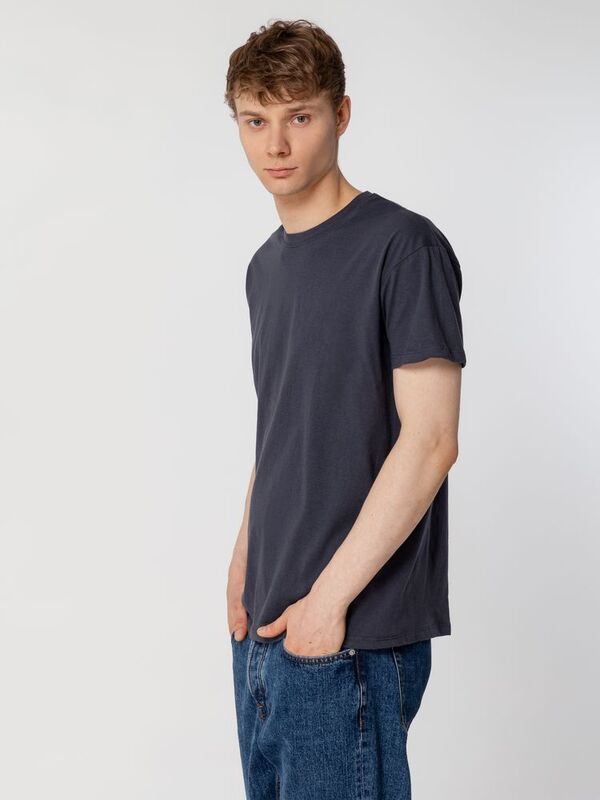 Футболка унисекс Regent 150, серая (стальная) арт.1376.13