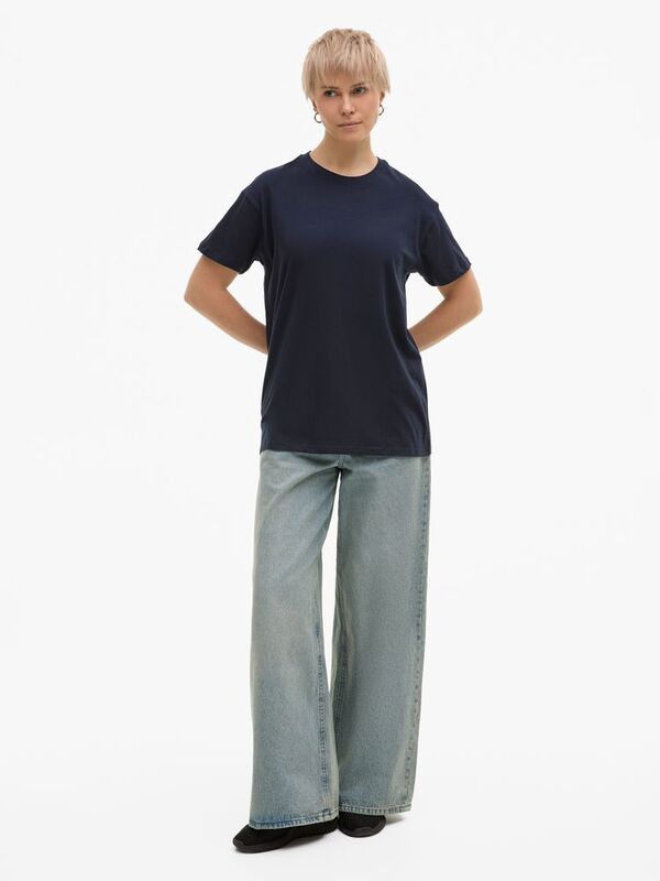 Футболка унисекс Regent 150, темно-синяя (navy) арт.1376.40