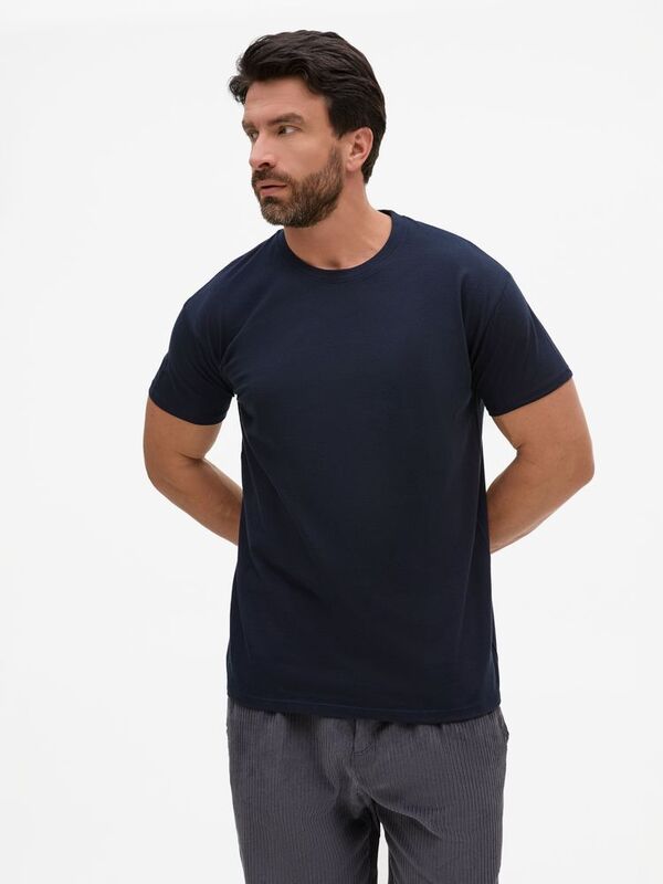 Футболка унисекс Regent 150, темно-синяя (navy) арт.1376.40