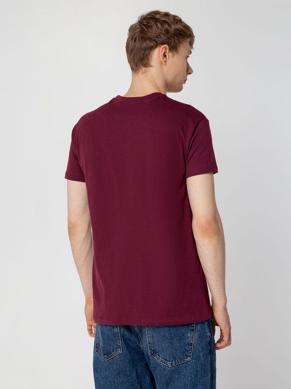 Футболка унисекс Regent 150, бордовая арт.1376.55