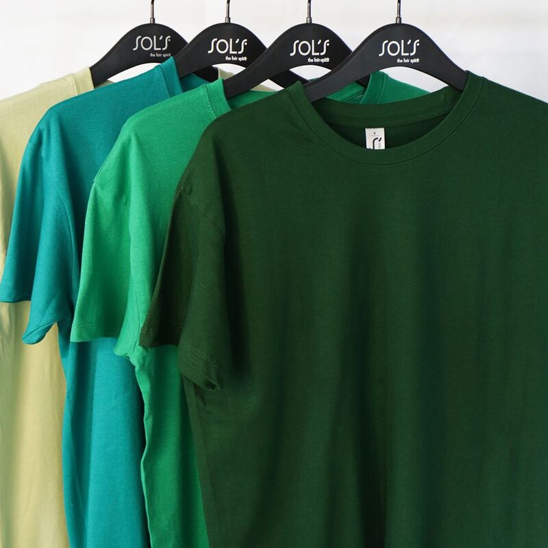 Футболка унисекс Regent 150, ярко-зеленая арт.1376.92