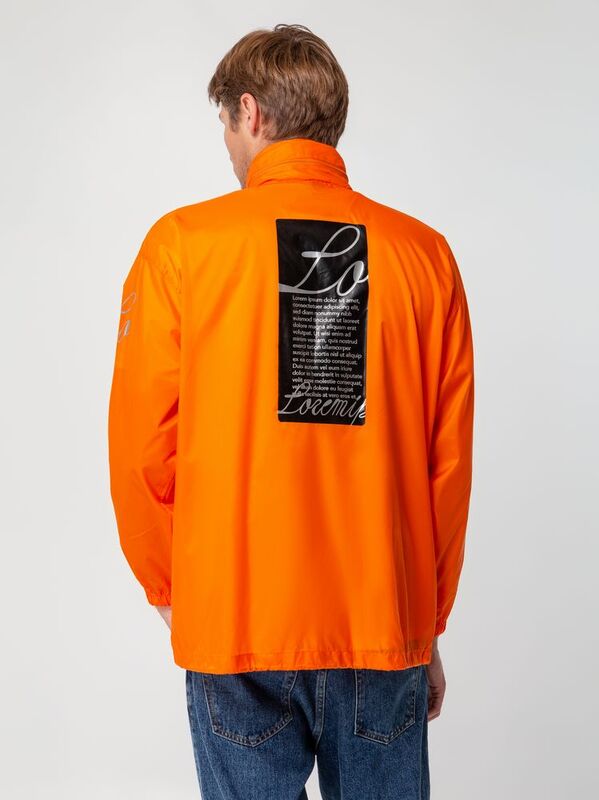 Ветровка из нейлона Surf 210, оранжевая арт.1384.20