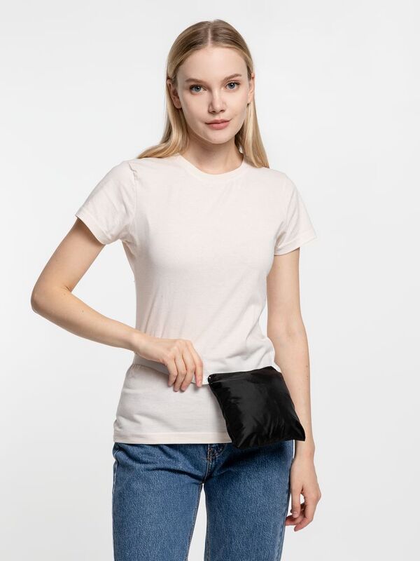 Ветровка из нейлона Surf 210, черная арт.1384.30