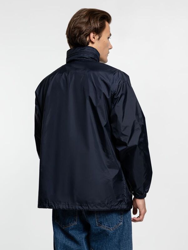 Ветровка из нейлона Surf 210, темно-синяя (navy) арт.1384.40