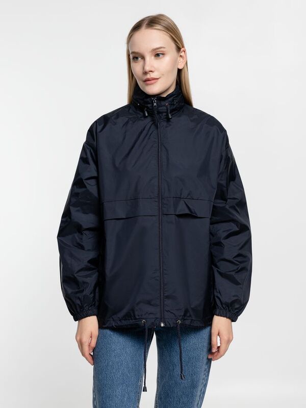 Ветровка из нейлона Surf 210, темно-синяя (navy) арт.1384.40