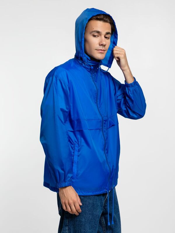 Ветровка из нейлона Surf 210, ярко-синяя (royal) арт.1384.44