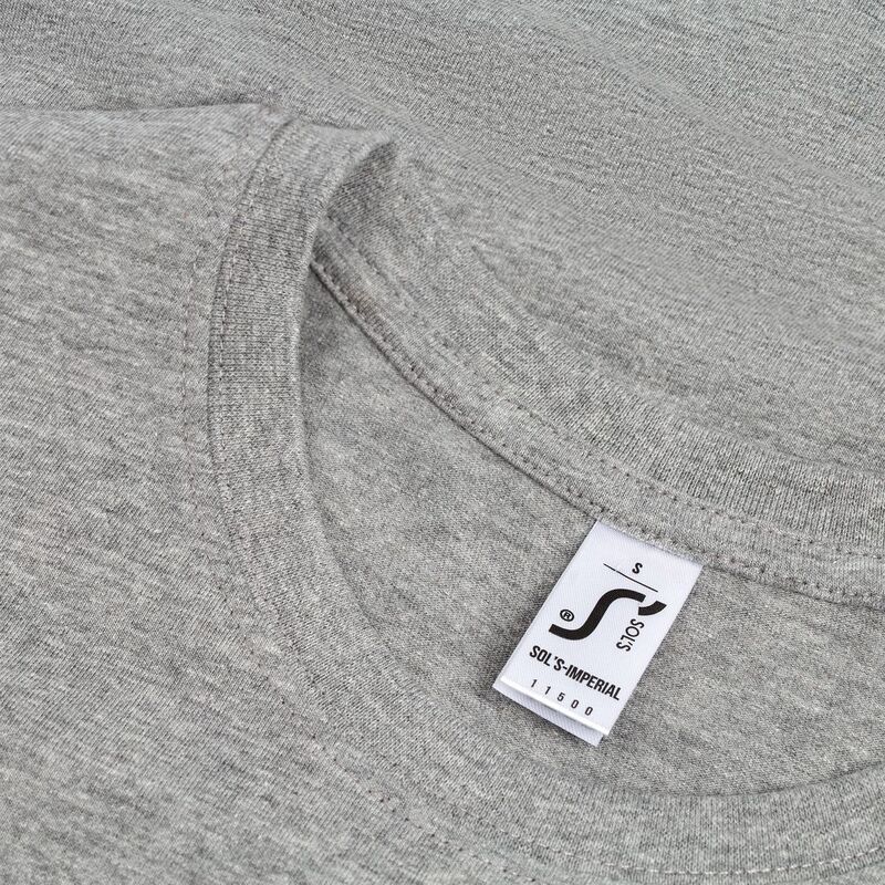 Футболка Imperial 190, серый меланж арт.1374.11