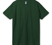 Футболка унисекс Regent 150, темно-зеленая арт.1376.90