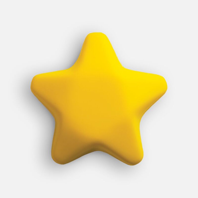 Антистресс &laquo;Звезда&raquo;, желтый арт.2727.80