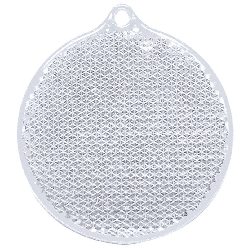 Пешеходный светоотражатель &laquo;Круг&raquo;, белый арт.4210.60