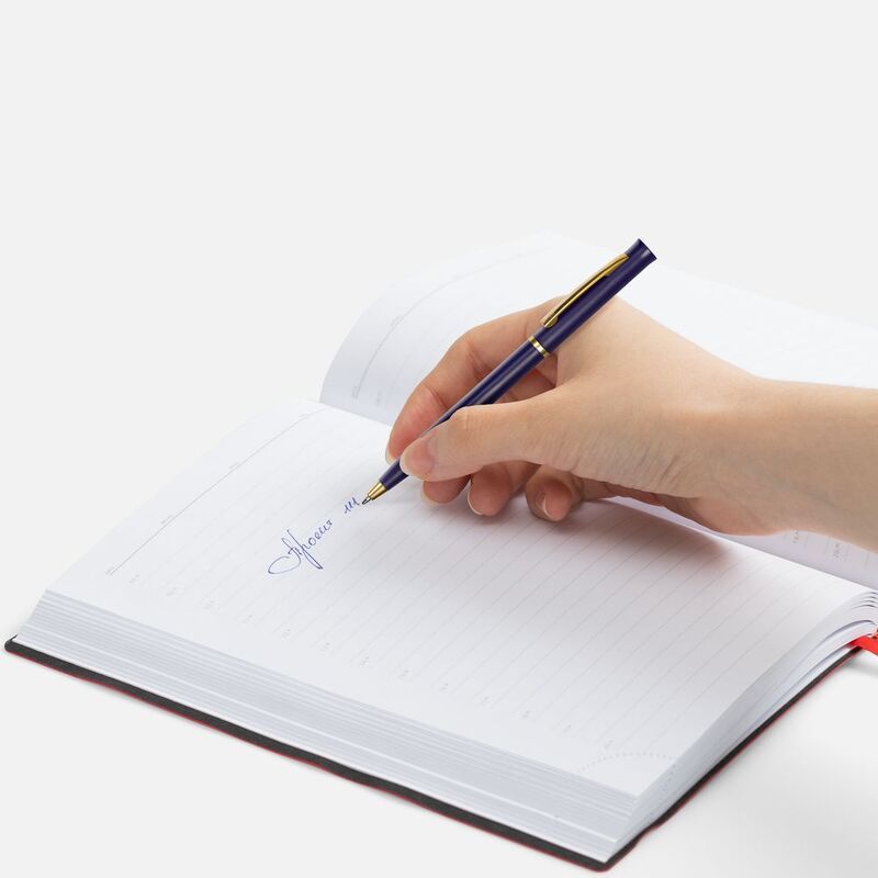 Ручка шариковая Euro Gold, синяя арт.4475.40