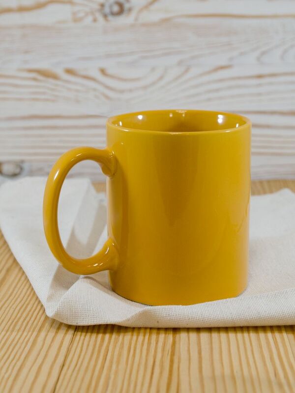 Кружка Promo, желтая арт.4534.80