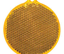 Пешеходный светоотражатель &laquo;Круг&raquo;, оранжевый арт.4210.20