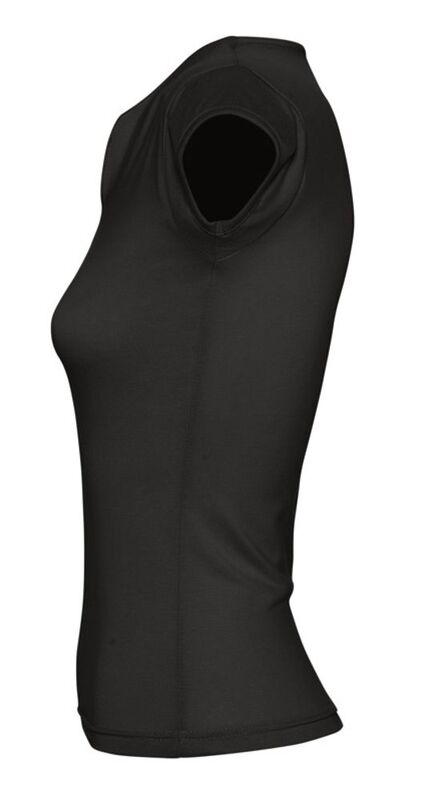 Футболка женская Mint 170, черная арт.4797.30