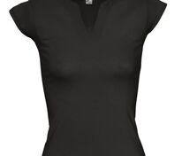 Футболка женская Mint 170, черная арт.4797.30