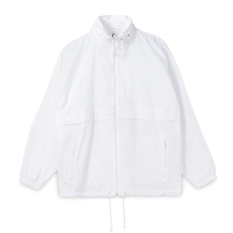 Ветровка из нейлона Surf 210, белая арт.1384.60