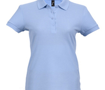 Рубашка поло женская Passion 170, голубая арт.4798.14