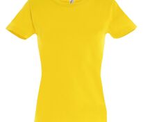 Футболка женская Imperial Women 190, желтая арт.6083.80