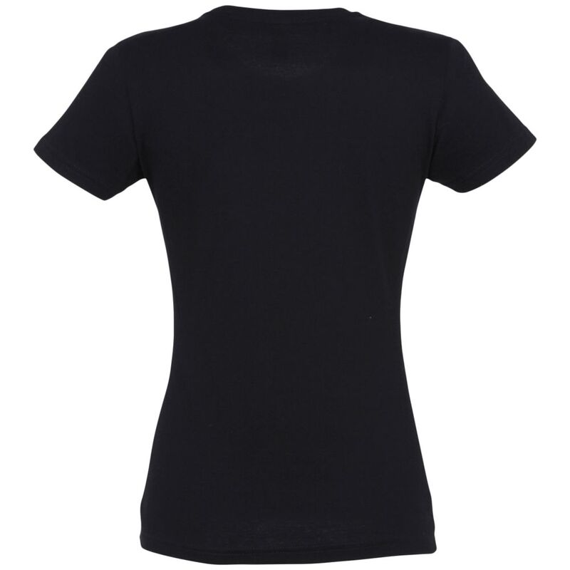 Футболка женская Imperial Women 190, черная арт.6083.30