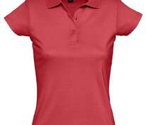 Рубашка поло женская Prescott Women 170, красная арт.6087.50
