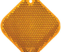 Светоотражатель &laquo;Квадрат&raquo;, оранжевый арт.6136.20