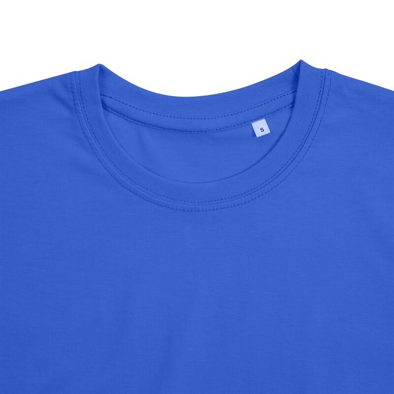 Футболка унисекс T-Bolka 160, ярко-синяя арт.6140.44