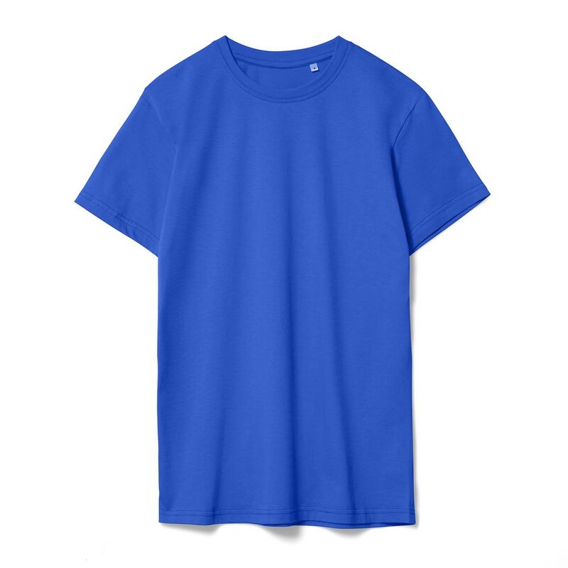 Футболка унисекс T-Bolka 160, ярко-синяя арт.6140.44