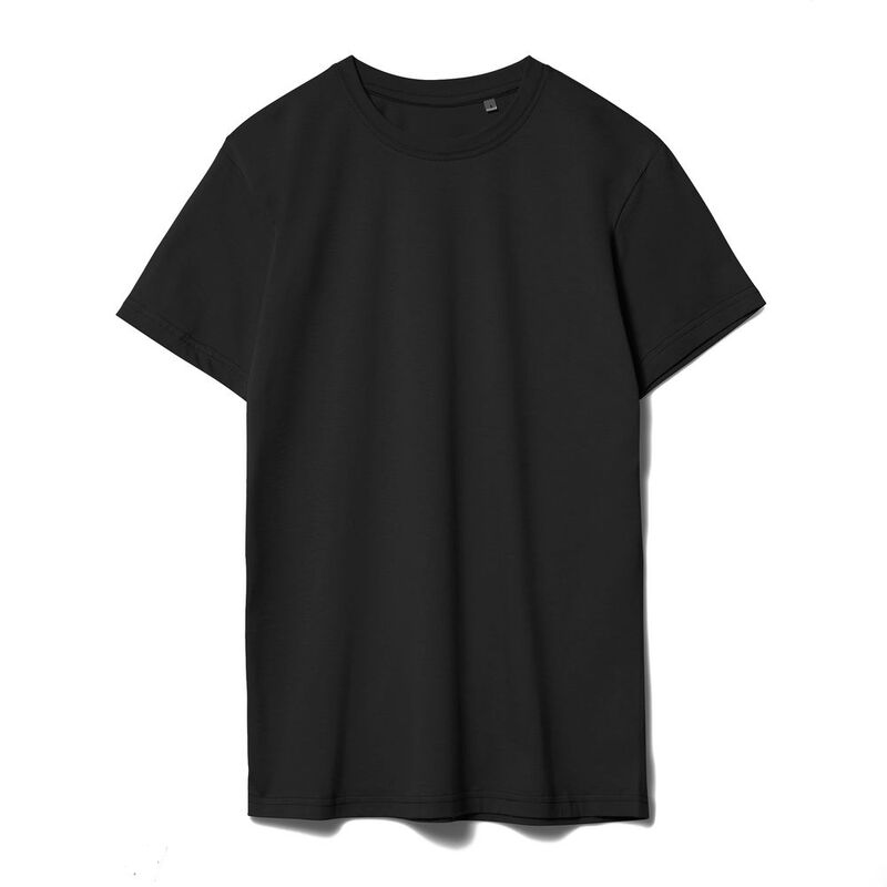 Футболка унисекс T-Bolka 160, черная арт.6140.30