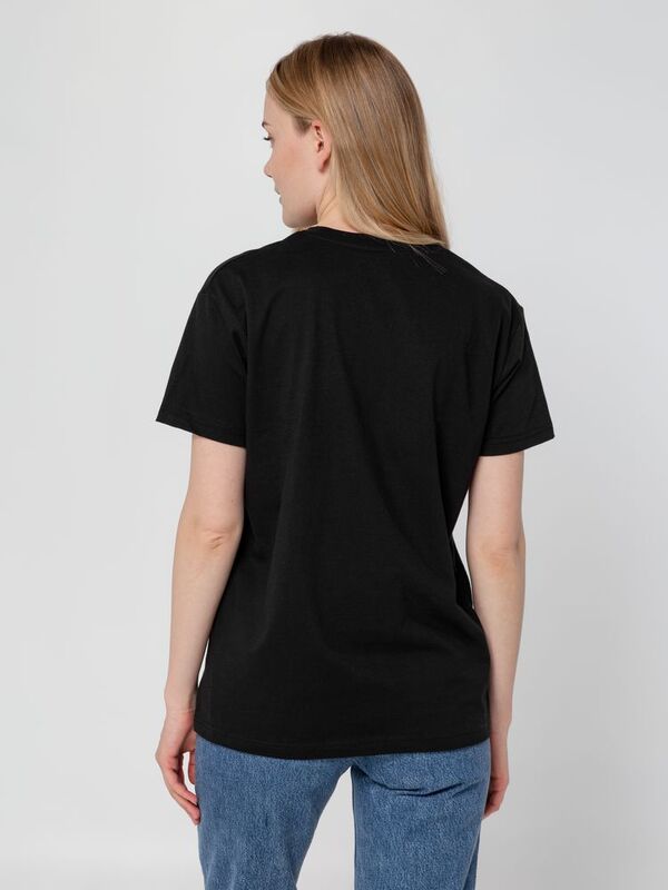 Футболка унисекс T-Bolka 160, черная арт.6140.30