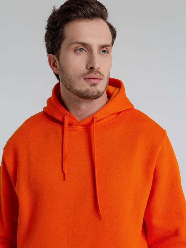 Толстовка с капюшоном Slam 320, оранжевая арт.2401.20