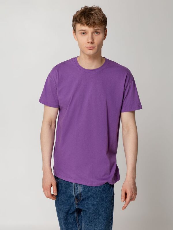 Футболка унисекс Regent 150, фиолетовая арт.1376.77