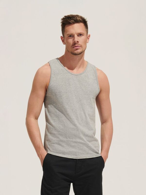 Майка мужская Justin 150, белая арт.4805.60