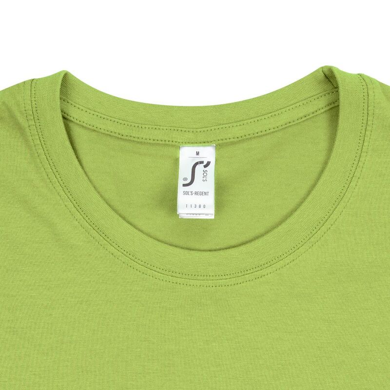 Футболка унисекс Regent 150, зеленое яблоко арт.1376.94