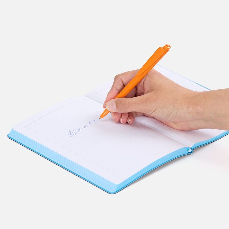 Ручка шариковая Senator Dart Polished, оранжевая арт.6308.20