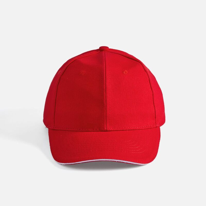 Бейсболка Buffalo, красная с белым арт.6404.56