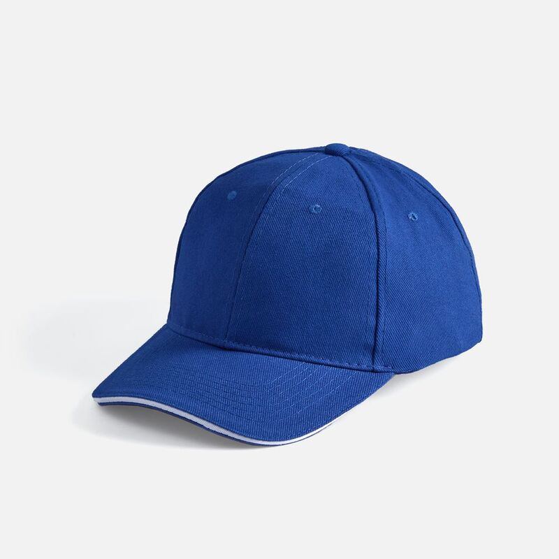 Бейсболка Buffalo, ярко-синяя с белым арт.6404.46